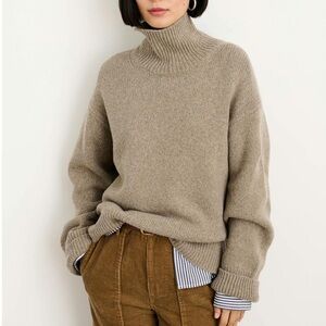 Alex Mill Tan Turtleneck Sweater